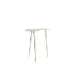 Stolik kawowy boczny LIONS 53 cm kremowy*L&L