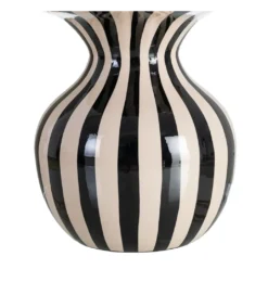 Stolik kawowy boczny METERAN 47 cm biało czarny*Zona-Design
