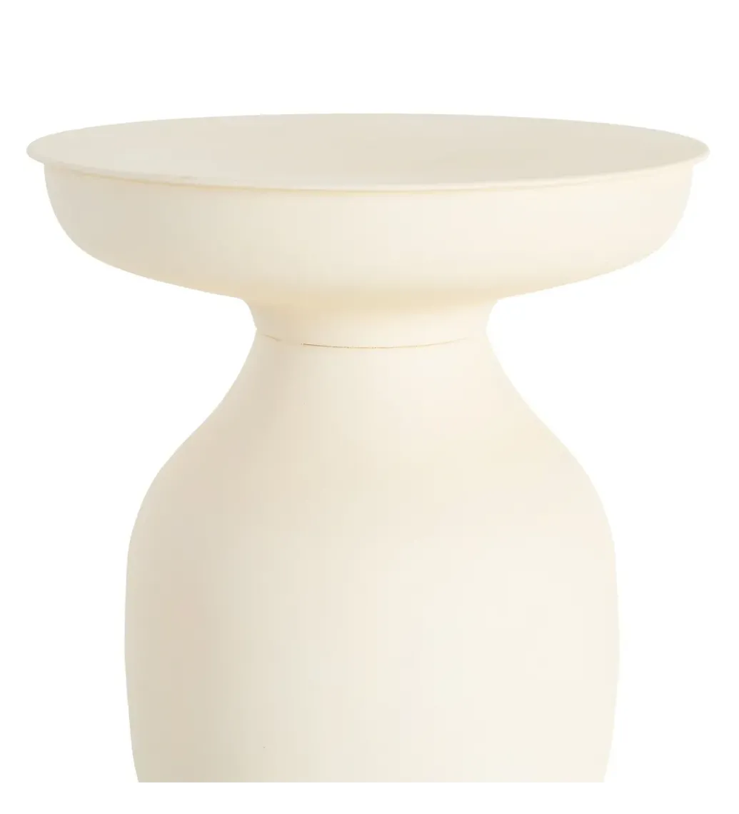 Stolik kawowy boczny MINTEU 51 cm biały*Zona-Design New