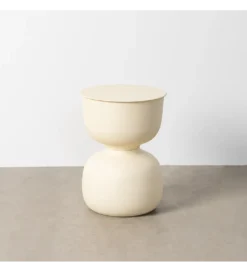 Stolik kawowy boczny MINTEU 52 cm biały*Zona-Design Best