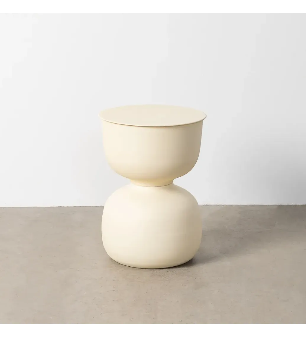 Stolik kawowy boczny MINTEU 52 cm biały*Zona-Design Best