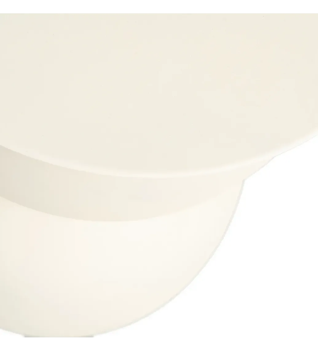 Stolik kawowy boczny MINTEU 52 cm biały*Zona-Design Best