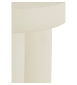 Stolik kawowy boczny MIZUHO 50 cm kremowy*L&L New