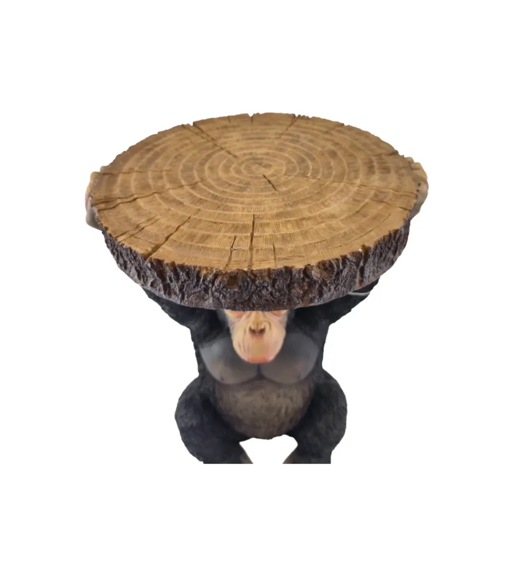 Stolik kawowy boczny MONKEY 50 cm*Invicta Interior