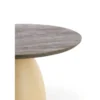 Stolik kawowy boczny OCANA 50 cm naturalny beżowy*L&L Online