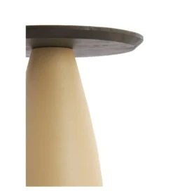 Stolik kawowy boczny OCANA 50 cm naturalny beżowy*L&L Online