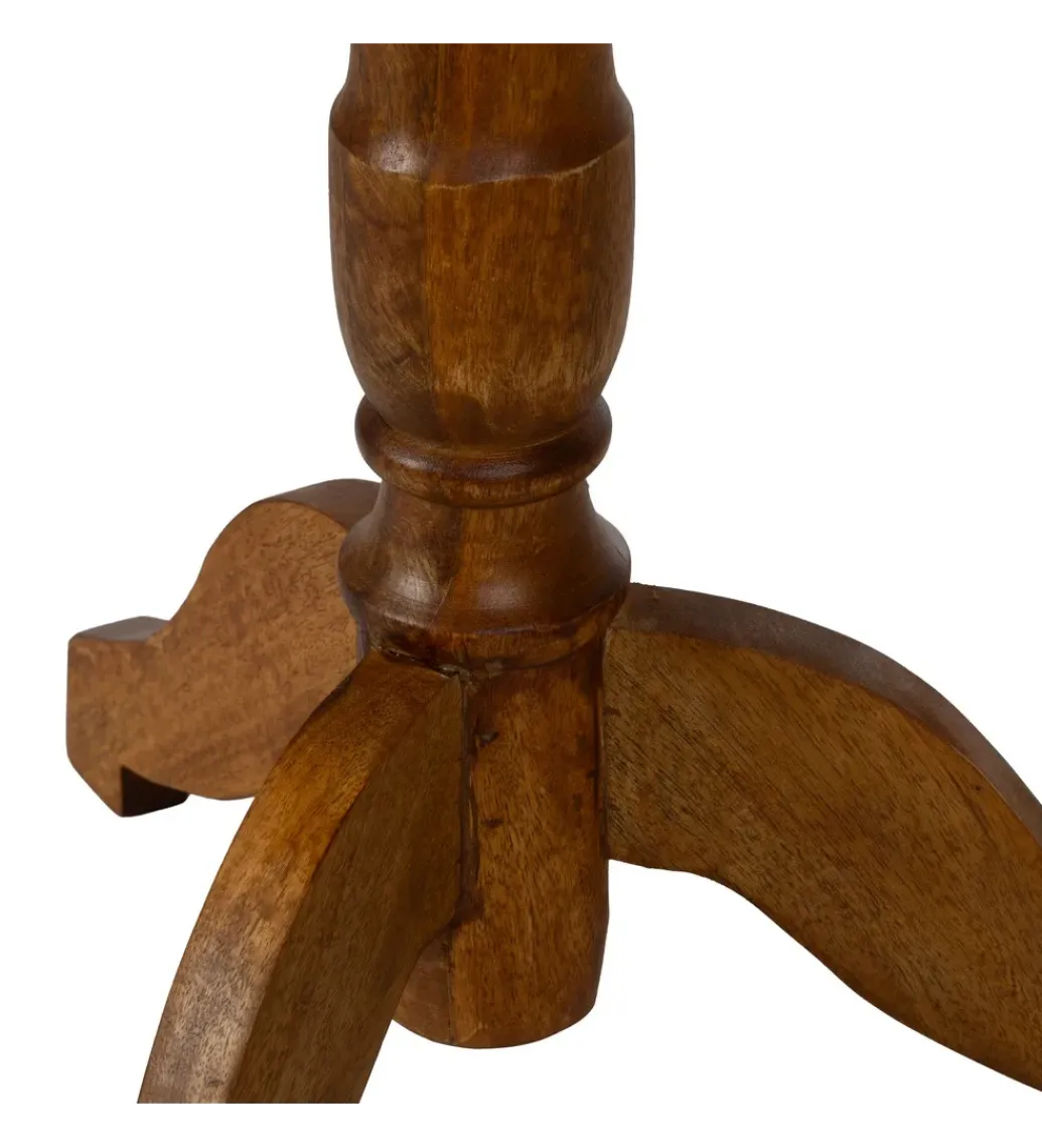 Stolik kawowy boczny ODEZANM 69 cm drewno mango*Zona-Design Outlet