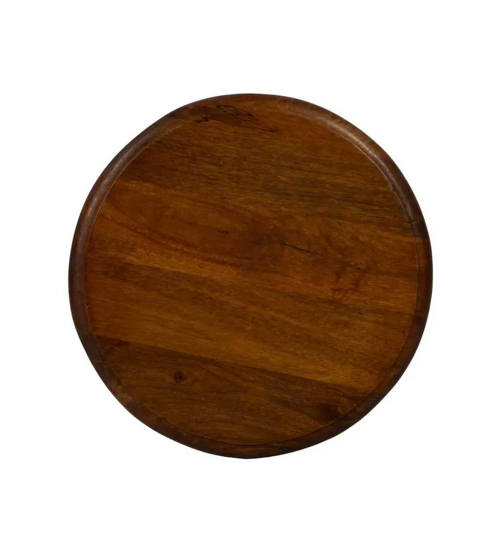 Stolik kawowy boczny ODEZANM 69 cm drewno mango*Zona-Design Outlet