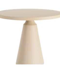 Stolik kawowy boczny OFERAN 50 cm taupe*Zona-Design Outlet