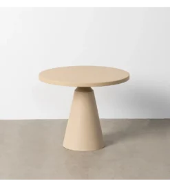 Stolik kawowy boczny OFERAN 50 cm taupe*Zona-Design Outlet