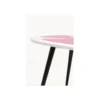 Stolik kawowy boczny PETAL 60 cm różowy*KARE Outlet