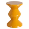 Stolik kawowy boczny PETARNO 47 cm musztardowy*Zona-Design New