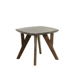 Stolik kawowy boczny QUENZA 44 cm drewno akcja*L&L