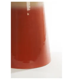 Stolik kawowy boczny SAKIZ 40 cm kremowy pomarańczowy*L&L