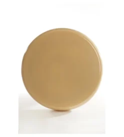 Stolik kawowy boczny SAKIZ 40 cm kremowy pomarańczowy*L&L
