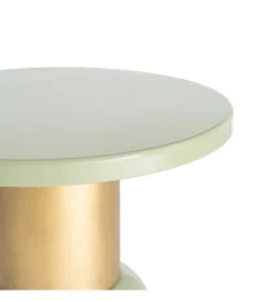 Stolik kawowy boczny SLAVICM 51 cm morski zielony*Zona-Design Online