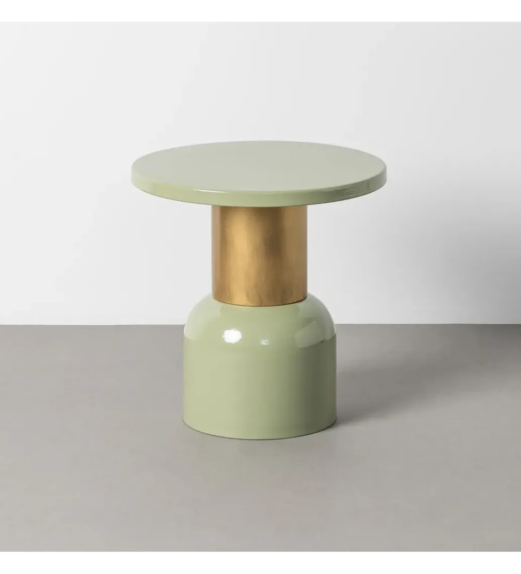 Stolik kawowy boczny SLAVICM 51 cm morski zielony*Zona-Design Online