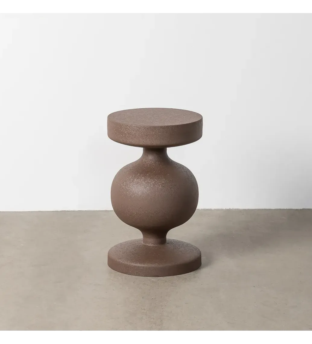 Stolik kawowy boczny VATENI 33 cm brązowy*Zona-Design Hot