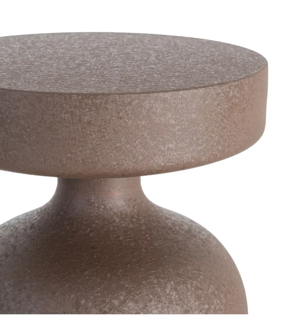 Stolik kawowy boczny VATENI 33 cm brązowy*Zona-Design Hot