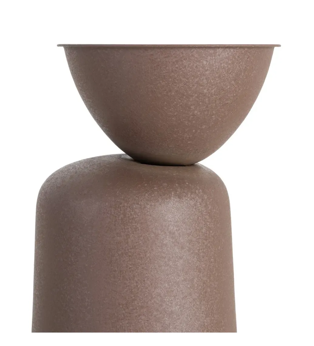 Stolik kawowy boczny VATENI 36 cm brązowy*Zona-Design Online