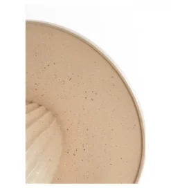 Stolik kawowy boczny VEGLIA 40 cm piaskowy mat jasny brązowy*L&L Best