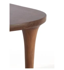 Stolik kawowy boczny ZULIO 50 cm drewno akacja*L&L Clearance