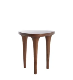 Stolik kawowy boczny ZULIO 50 cm drewno akacja*L&L Clearance