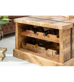 Stolik kawowy Bodega 100 cm drewno mango*Invicta Interior Best