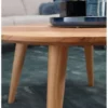 Stolik kawowy BOHA 75 cm drewno akacja*WOHNLING, GERMANY Clearance