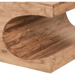 Stolik kawowy BOHA 118 cm drewno akacja*WOHNLING, GERMANY New