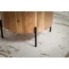 Stolik kawowy BOOT 60 cm drewno akacja*WOHNLING, GERMANY New