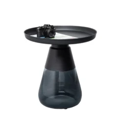 Stolik kawowy BOTTIGLIA 50 cm czarny*KARE Online