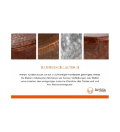Stolik kawowy BRILANT 70 cm srebrny*Invicta Interior Outlet