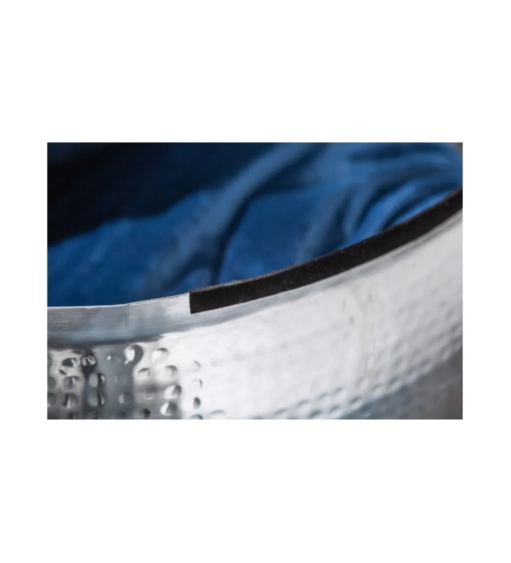 Stolik kawowy BRILANT 70 cm srebrny*Invicta Interior Outlet