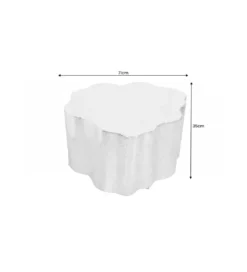Stolik kawowy BRILANT 71 cm złoty*Invicta Interior Clearance