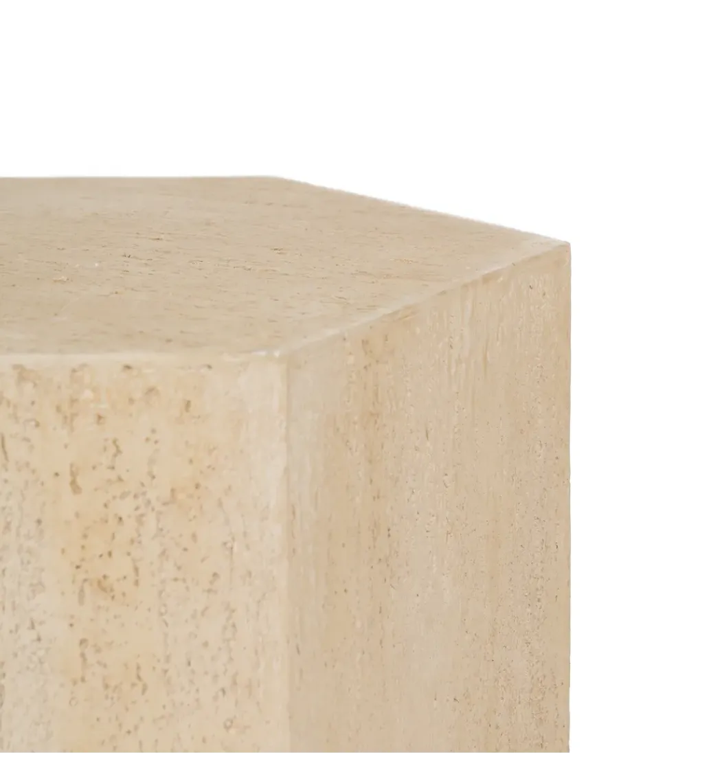 Stolik kawowy BRIL 42 cm beżowy*Zona-Design Online
