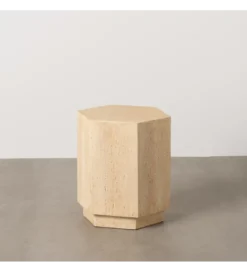 Stolik kawowy BRIL 42 cm beżowy*Zona-Design Online
