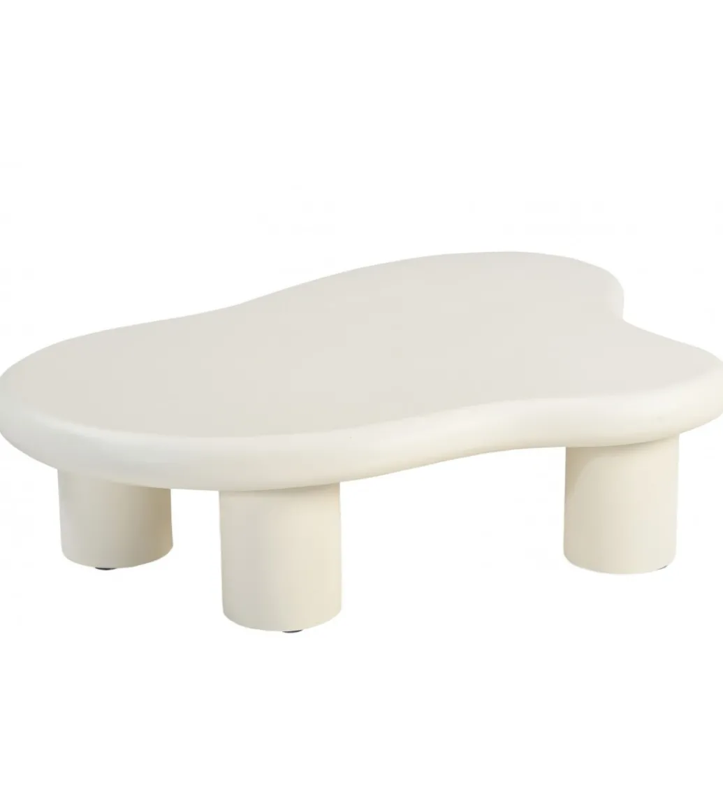 Stolik kawowy Brix Feline Sandy 120 cm Kość Słoniowa*LF-Design Best
