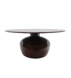 Stolik kawowy BRIX MILA 90 cm brązowy*LF-Design Clearance