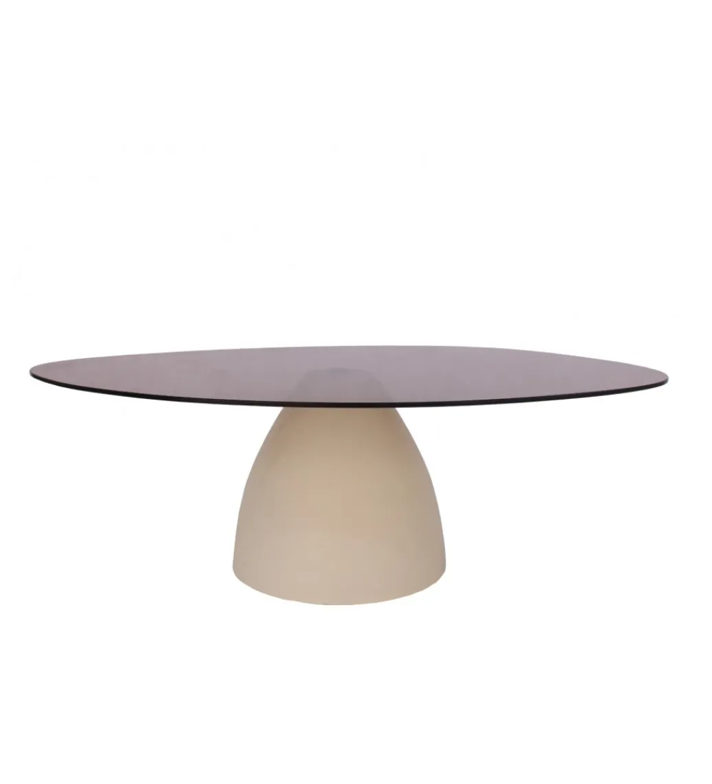 Stolik kawowy Brix Mylon 110 cm Kość Słoniowa*LF-Design