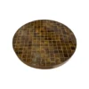 Stolik kawowy BRIX TYLO 80 cm brązowy ceramika*LF-Design Best