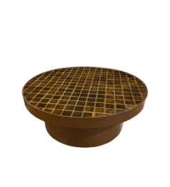 Stolik kawowy BRIX TYLO 80 cm brązowy ceramika*LF-Design Best
