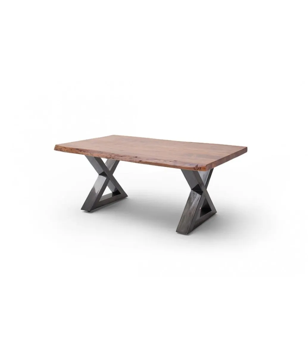 Stolik Kawowy CARTAGENA 110 Cm Akacja W Kolorze Orzechowym*MCA Sale