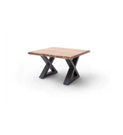 Stolik kawowy CARTAGENA 75 cm drewno akacja*MCA New