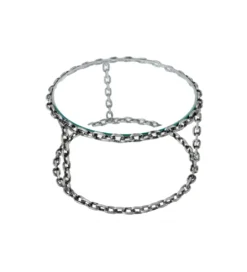 Stolik kawowy CATENA 65 cm srebrny*Invicta Interior Clearance