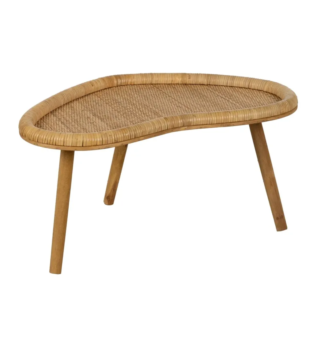 Stolik kawowy CENTRO 77 cm ratan*Zona-Design Discount