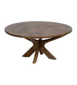 Stolik kawowy CENTRONA 100 cm drewno mango*Zona-Design Hot