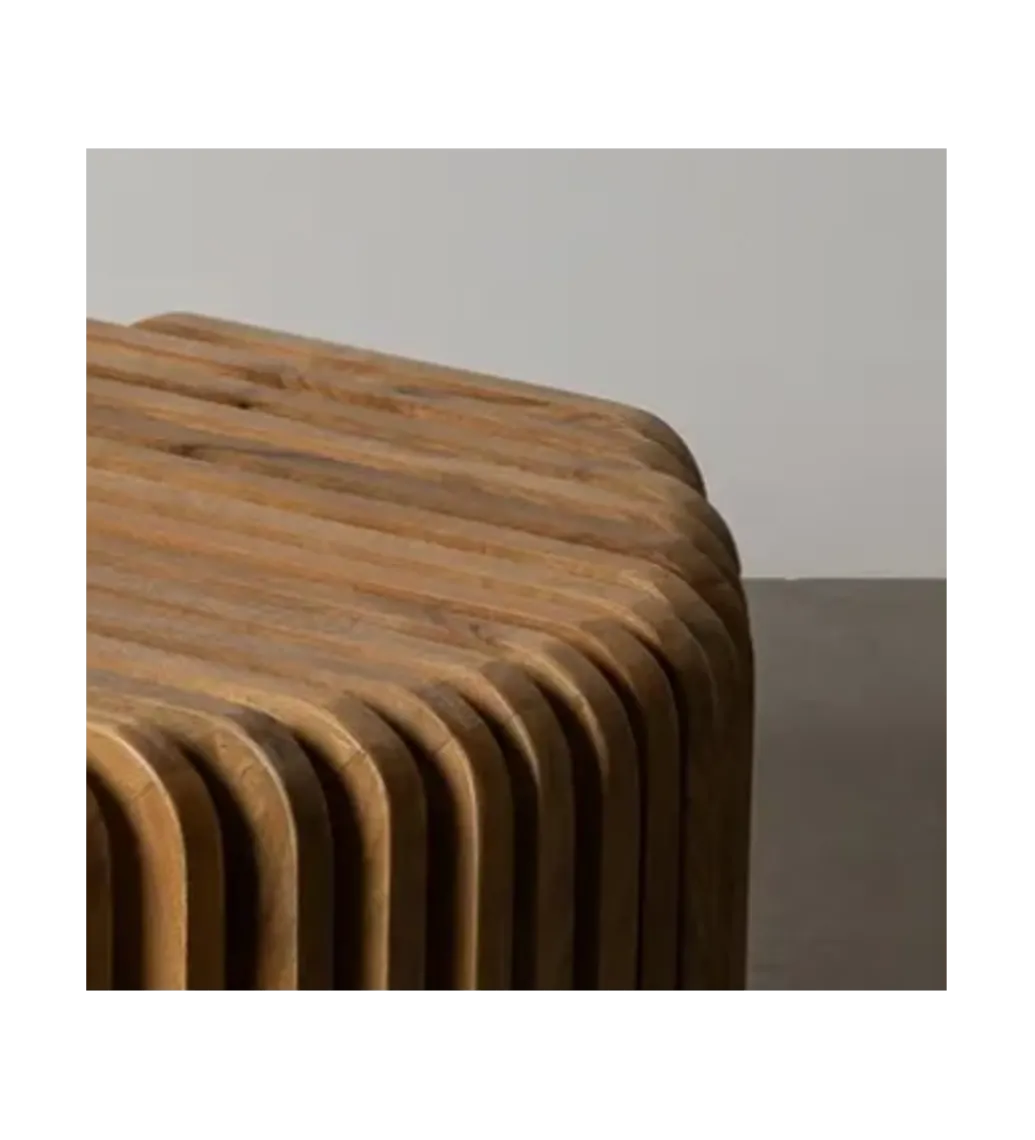 Stolik kawowy CHRISS 84 cm drewno mango*Zona-Design New