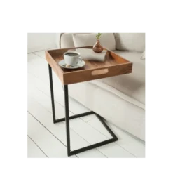 Stolik kawowy Ciano 40 cm Akacja*Invicta Interior Online