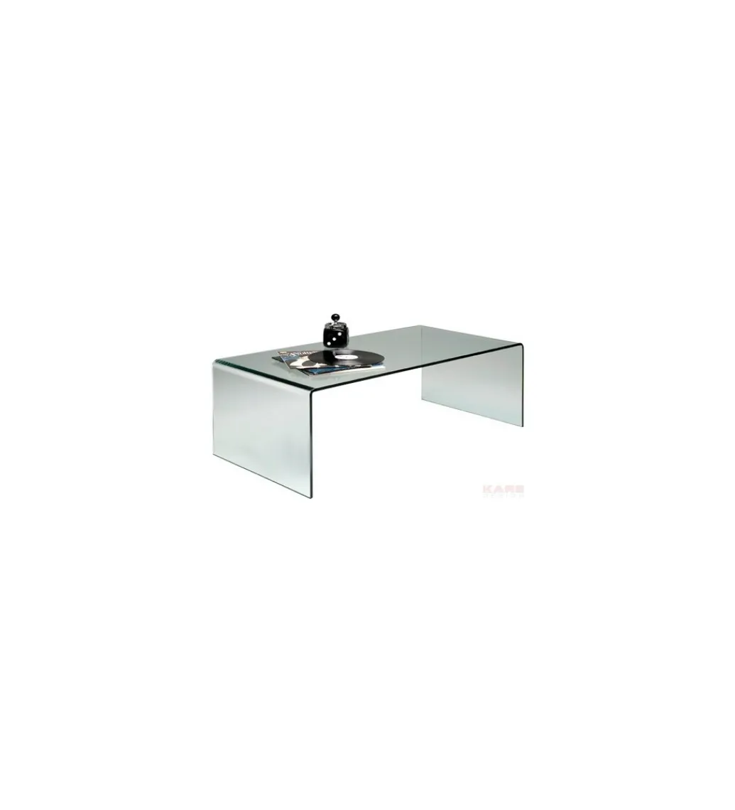 Stolik kawowy Clear Club Basic 120 cm x 40 cm*KARE Outlet